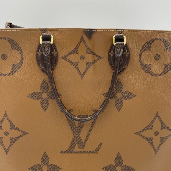 (SOLD) Louis Vuitton Reverse Monogram OntheGo GM Tote (TJ4260) - Picture 5 of 15
